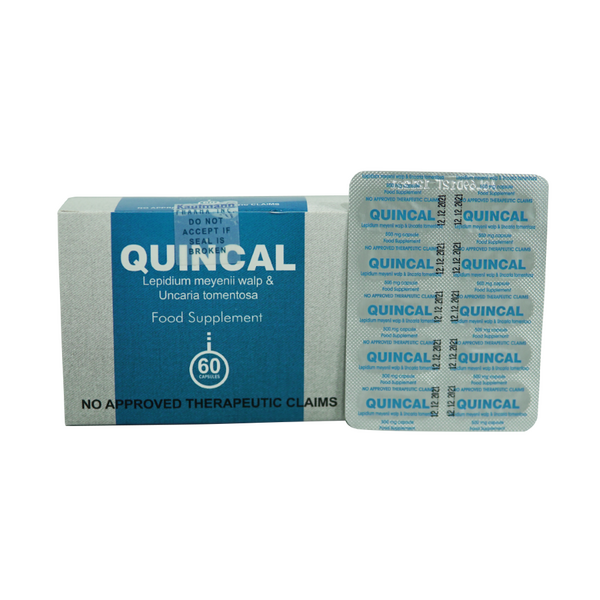 QUINCAL Lepidium Meyenii Walp / Uncaria Tomentosa Food Supplement ...